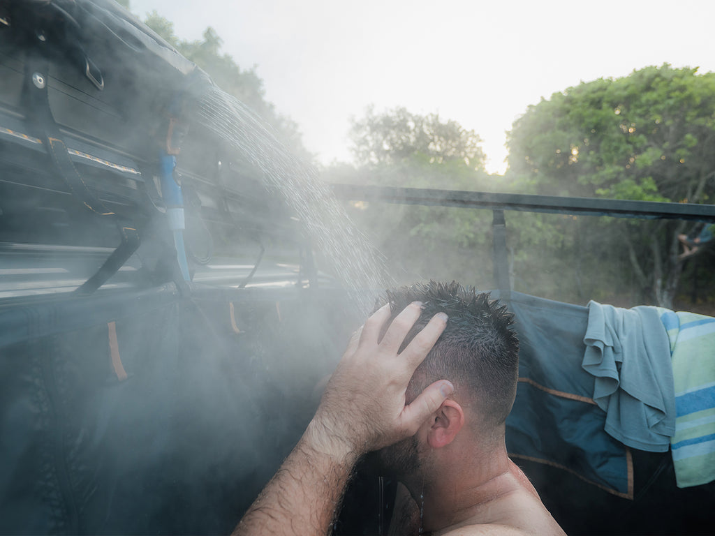 Kakadu Outback Shower - Propane Hot Water System!