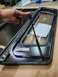 RLD Design - Replacement Canopy Rear Door and 2 Side Doors for Tundra Shortbed BLACK