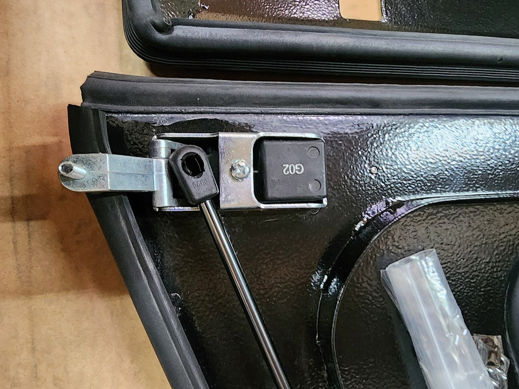 RLD Design - Replacement Canopy Rear Door and 2 Side Doors for Tundra Shortbed BLACK