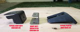Rack Foot Pair - Low Profile Heavy Duty Stainless Steel - Universal Mounting Legs