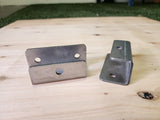Rack Foot Pair - Low Profile Heavy Duty Stainless Steel - Universal Mounting Legs
