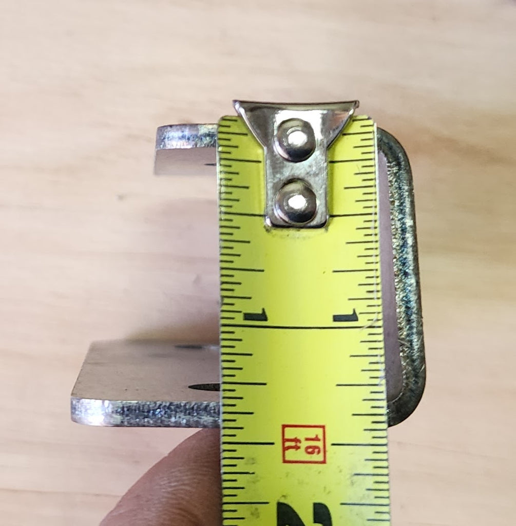 Rack Foot Pair - Low Profile Heavy Duty Stainless Steel - Universal Mounting Legs