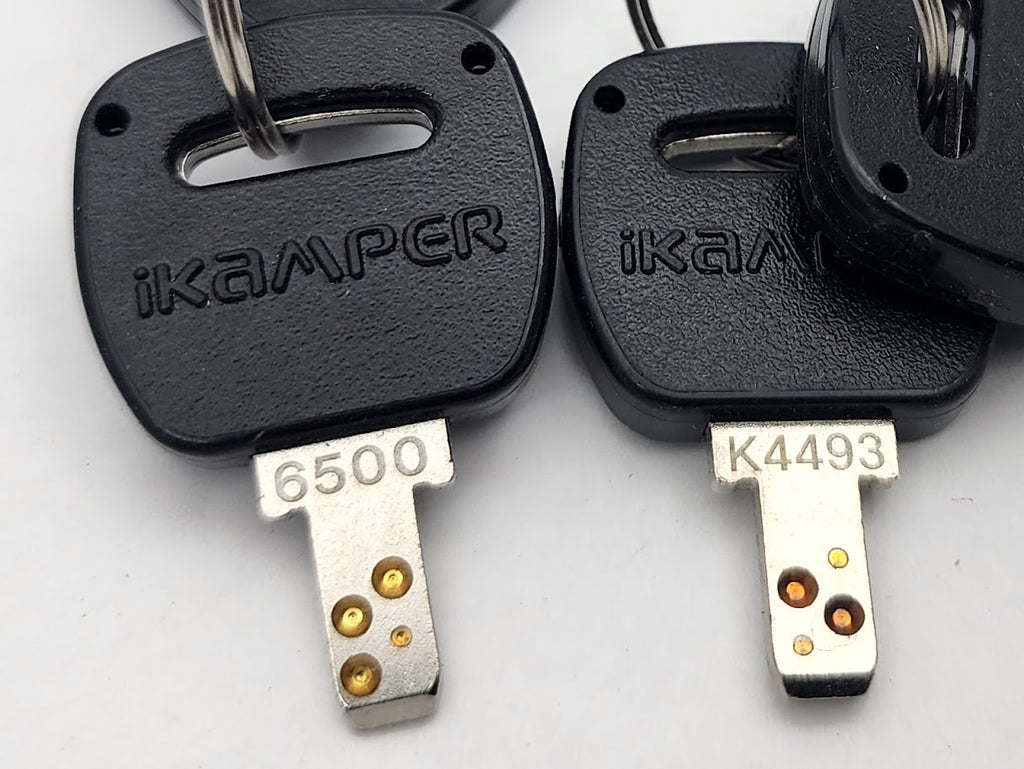 iKamper Rooftop Tent Latch & Lock Spare Key Set