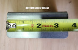 Rack Foot Pair - Low Profile Heavy Duty Stainless Steel - Universal Mounting Legs