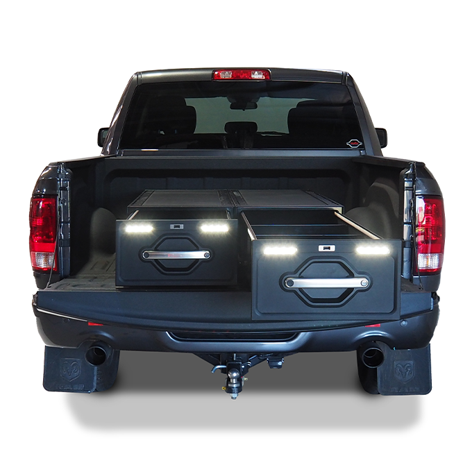 DOUBLE 57" Drawer Kit JEEP GLADIATOR - KUFU