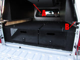 RLD Design - Full Side Cabinet Kitchen Foam Inserts for stainless steel Truck Caps