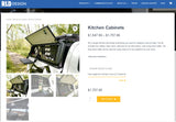 RLD Design - Full Side Cabinet Kitchen Foam Inserts for stainless steel Truck Caps