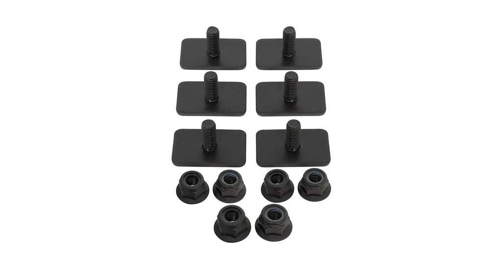 PIONEER NG RHINO-RACK BACKBONE 6 BOLT KIT - T-Bolt Stud Plate Underbar Mount SP309