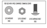 Leitner Designs LEITNER DESIGNS Kit - Hardware for Pace Edwards Ultragroove Tonneau Cover