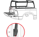 Leitner Designs Hex Black Button Head M6x20mm Bolts 4pcs