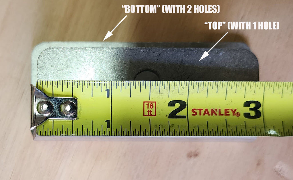 Rack Foot Pair - Low Profile Heavy Duty Stainless Steel - Universal Mounting Legs