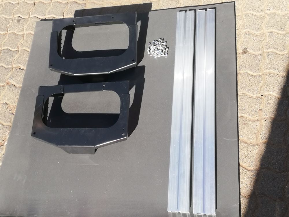 Quick Pitch Spare Tire Wheel Cargo Mount