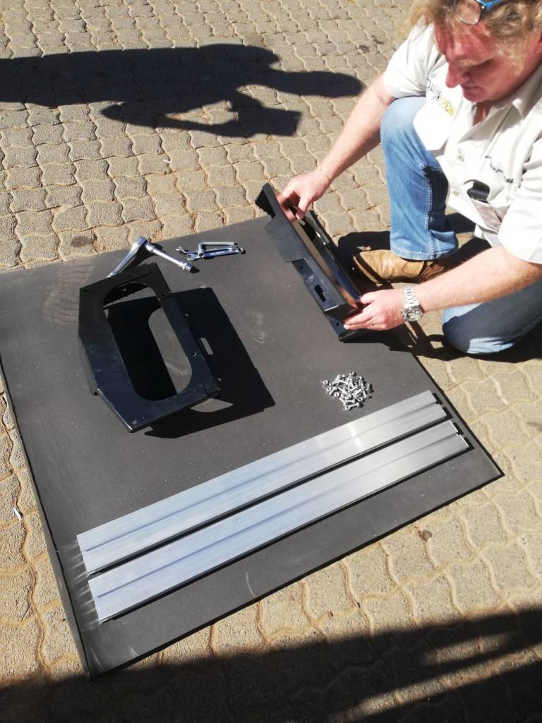Quick Pitch Spare Tire Wheel Cargo Mount