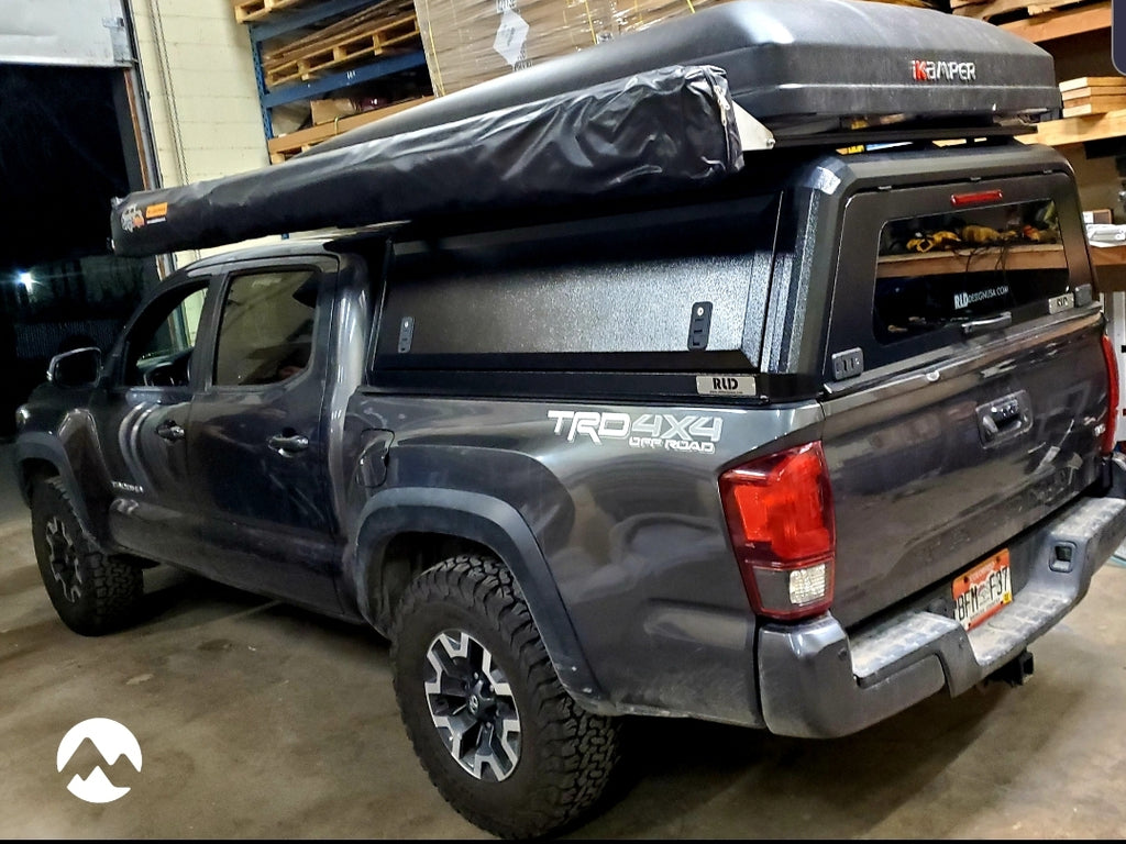RLD Design Stainless Steel Truck Cap - Toyota Tacoma (3rd Gen. 2016+) Truck Cap/Canopy