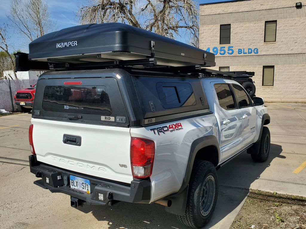 RLD Design Stainless Steel Truck Cap - Toyota Tacoma (3rd Gen. 2016+) Truck Cap/Canopy