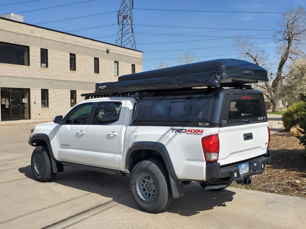 RLD Design Stainless Steel Truck Cap - Toyota Tacoma (3rd Gen. 2016+) Truck Cap/Canopy