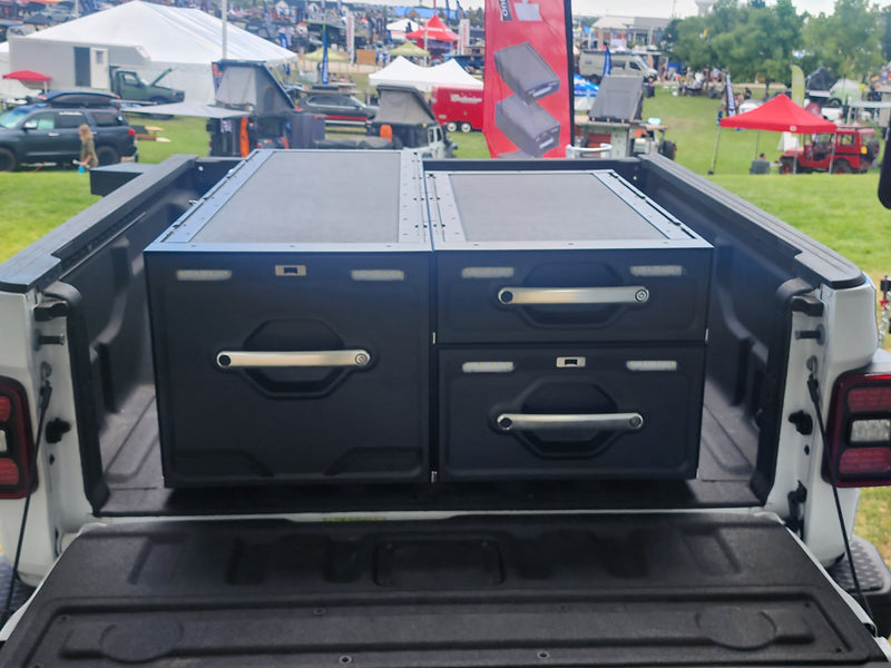 DOUBLE 57" Drawer Kit JEEP GLADIATOR - KUFU
