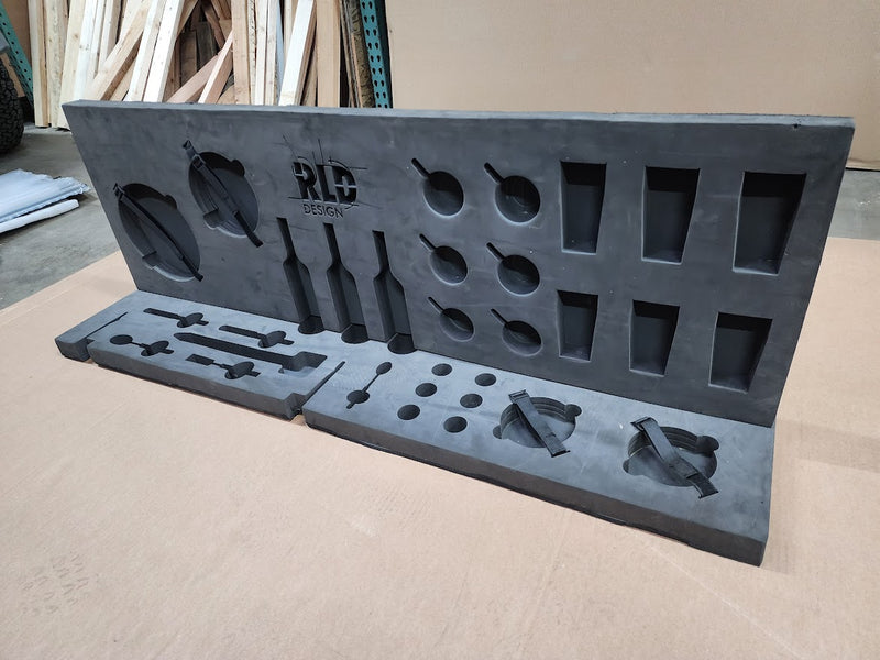 RLD Design - Full Side Cabinet Kitchen Foam Inserts for stainless steel Truck Caps