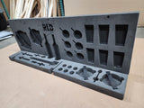 RLD Design - Full Side Cabinet Kitchen Foam Inserts for stainless steel Truck Caps