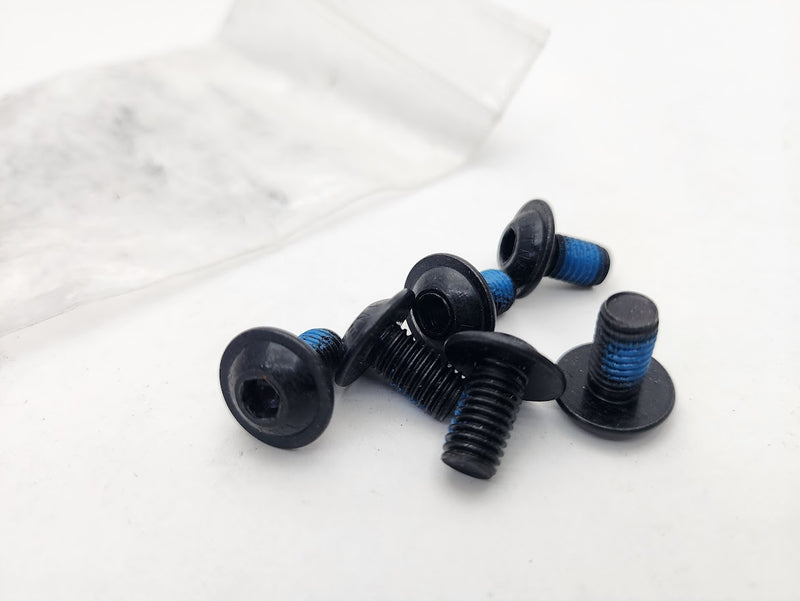 Leitner Designs Hex Black Button Head M8x14mm Bolts 6pcs