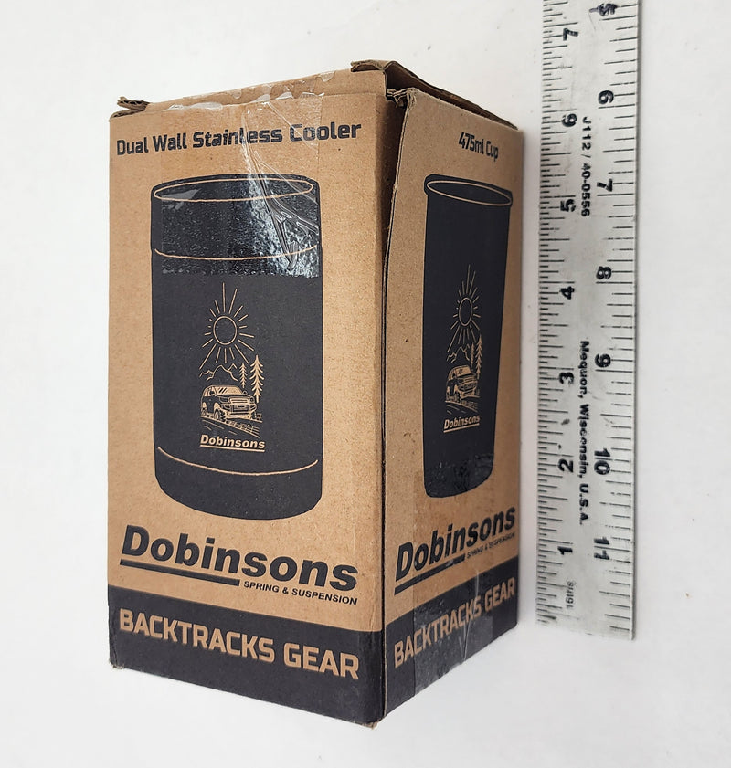 Dobinsons Suspension 16oz Pint Cups Stainless Steel - PAIR