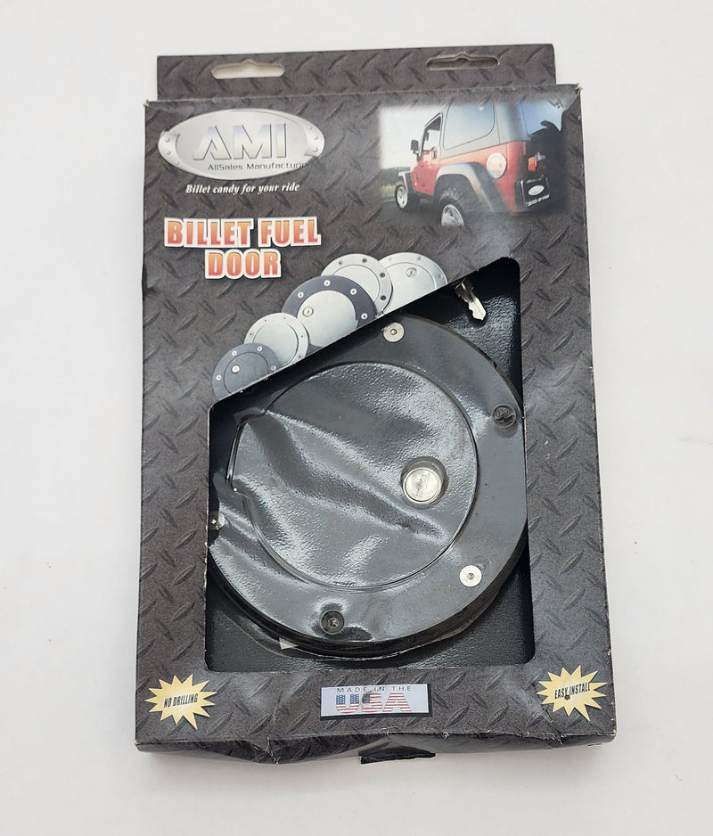 All Sales Mfg 0632KL - Jeep JK 07-16 Fuel Door Locking Billet Aluminum