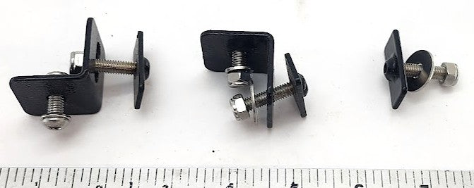 RLD 90deg Angle Accessory Mounting Bracket Set - Stainless Steel