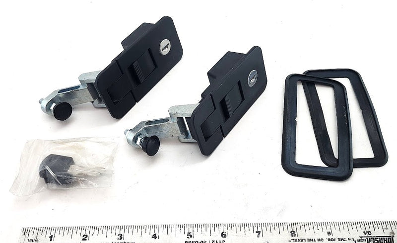 RLD Design Truck Canopy / Cap - Door Latches Locks w/ Keys & Seals - PAIR