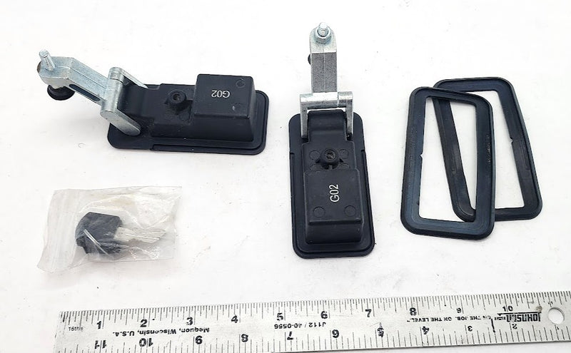 RLD Design Truck Canopy / Cap - Door Latches Locks w/ Keys & Seals - PAIR