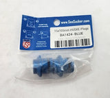SeaSucker HUSKE 15x100mm Thru-Axle Plugs BA1424-BLUE Anodized Aluminum - Fork Mount