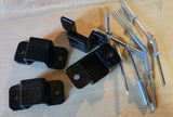 iKamper Skycamp Rooftop Tent Shoe Hanging Track Plastic End Cap/Mounting Bracket & Rivet Set