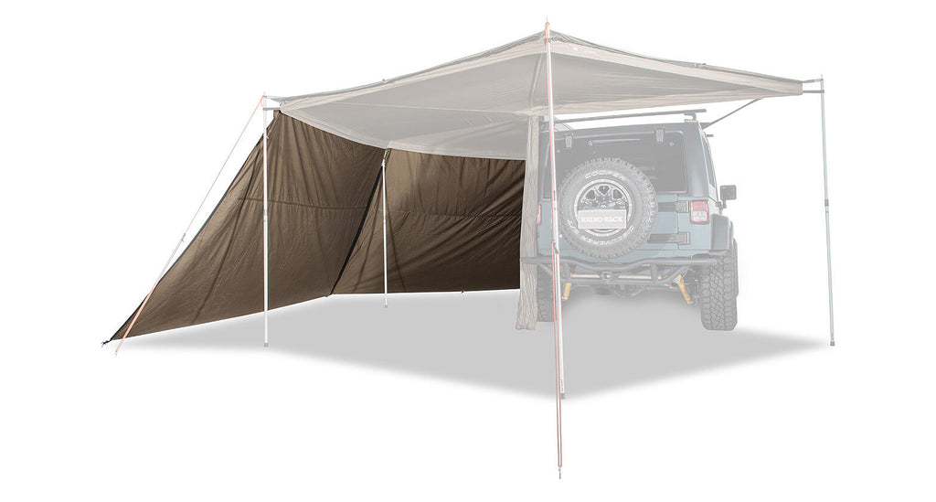 RHINO RACK BATWING COMPACT TAPERED ZIP EXTENSION AWNING WALLS - CLOSEOUT!