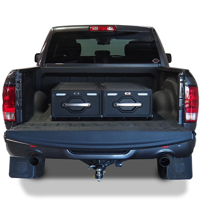 DOUBLE 57" Drawer Kit Universal Truck Bed - KUFU