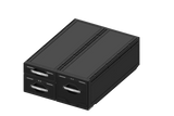 TRIPLE DRAWER - 55" Long Kit UNIVERSAL TRUCK BED - KUFU