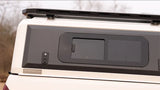 RLD Design - Replacement Canopy Rear Door and 2 Side Doors for 3rd Gen Tacoma Shortbed White - V3 Sliding Side Windows