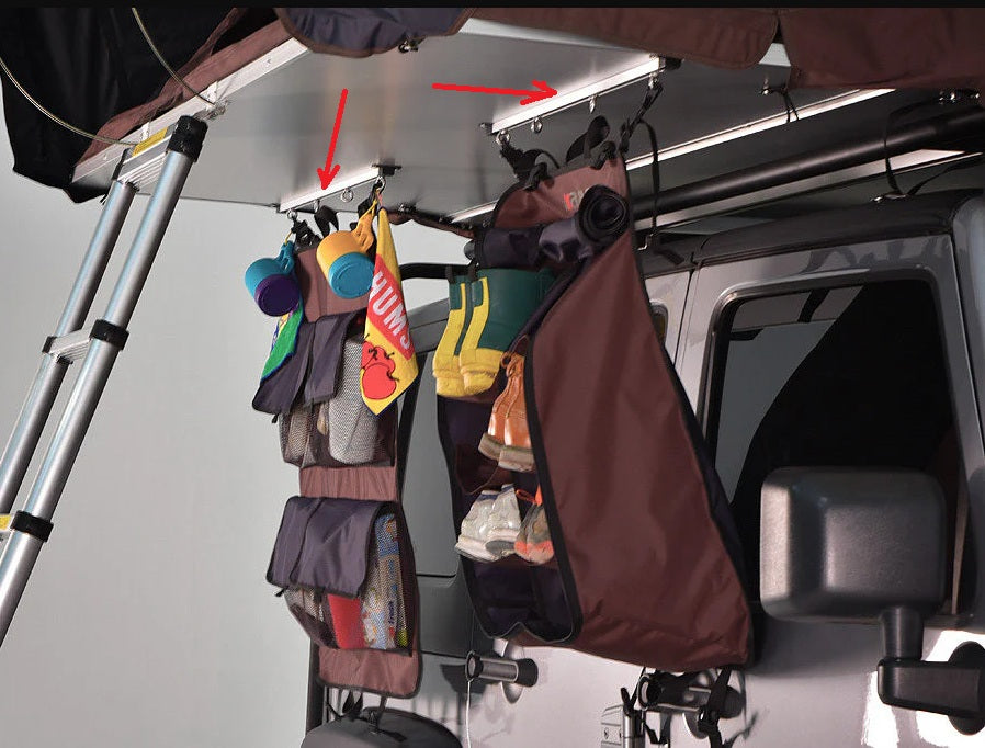 iKamper Skycamp Rooftop Tent Shoe Hanging T-slot Aluminum Track & Hook – Altitude Industries