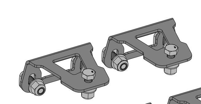 Leitner Designs ACS Rooftop Tent Brackets (set of two brackets & hardware)