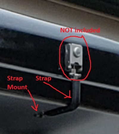 iKamper Rooftop Tent Replacement Latch Strap & T-Hook