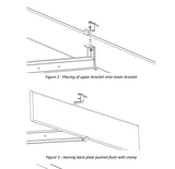 RLD Ghost Awning Bracket SET - Stainless Steel