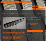 JT Jeep Gladiator Molle Panel - Bedside Driver & Passenger PAIR