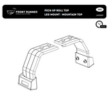 Front Runner Roll Top Leg Pair for T-Slot Tracks  for "Mountain Top Bed Cover"  - LASS029 - Open Box