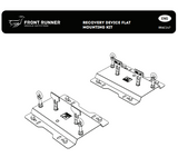 Front Runner Recovery Device Mounts RRAC147 - Heavy Duty Mounting Plates