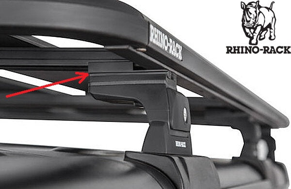 RHINO RACK PLHS4 Leg Height Spacer Kit for Quick Mount RLT600 Legs