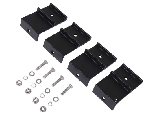 Goal Zero Solar Panel Mounting Brackets Aluminum (4pk) 44050 for Boulder 50 and 100 Panels