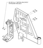 Vertical High HiLift Farm Jack Mount by Expedition One (open box)