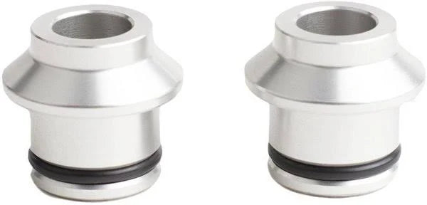 SeaSucker HUSKE 12x100mm Thru-Axle Plugs BA1423-SILVER Anodized Aluminum - Fork Mount (Copy) (Copy)